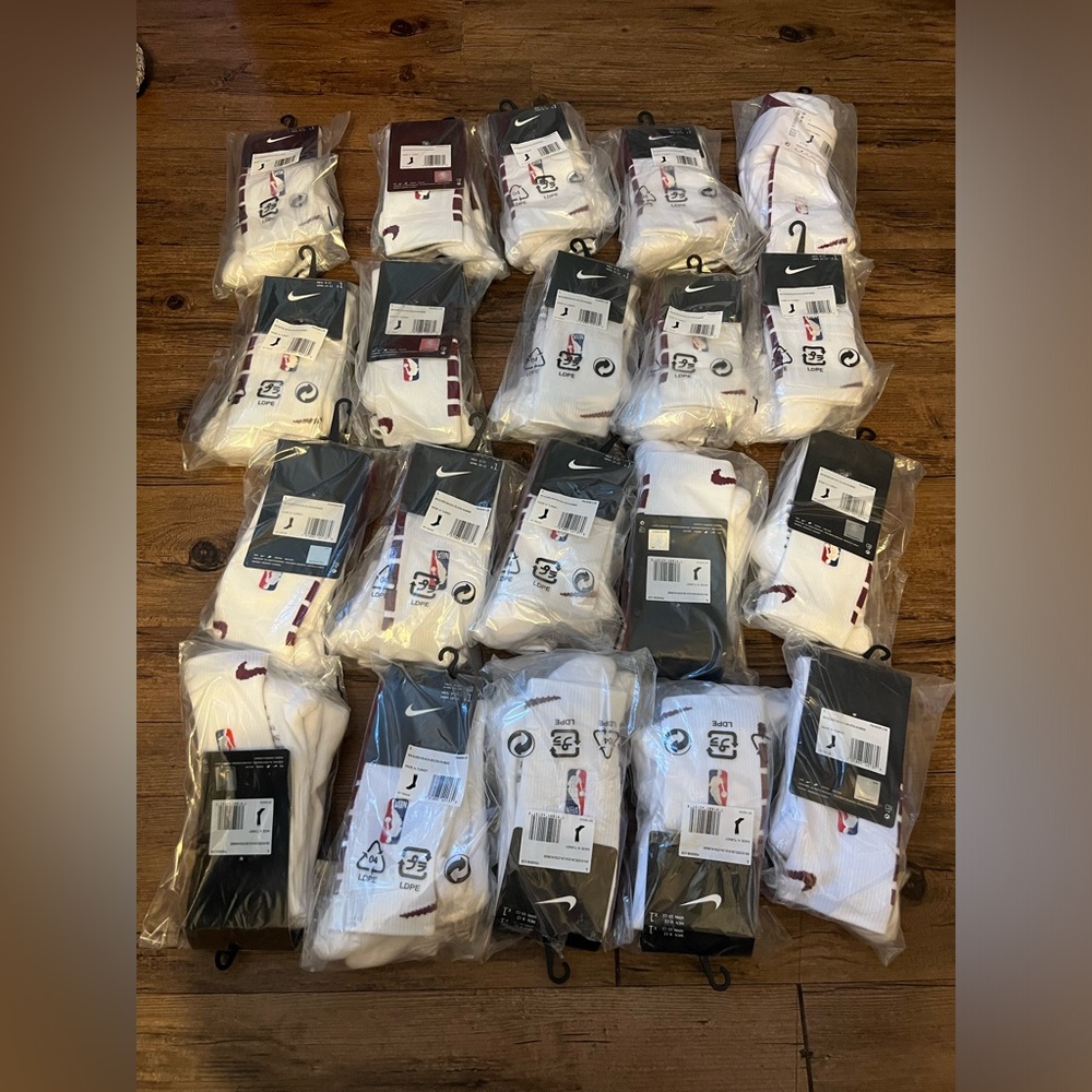 20 pairs of socks